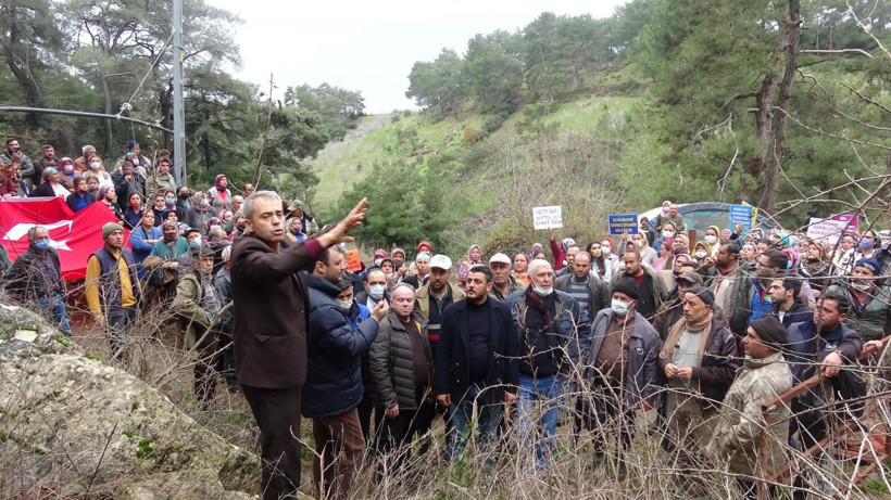 Aydın Germencik'te siyanürle altın aranacağı iddiası köylüleri ayağa kaldırdı - Resim: 4