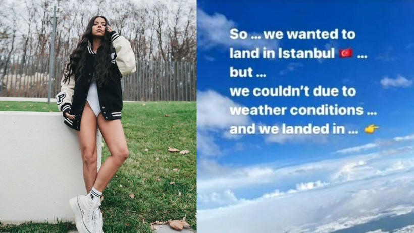 Dünya starı Inna İstanbul'daki kar yağışından dolayı Çorlu'da mahsur kaldı - Resim: 3