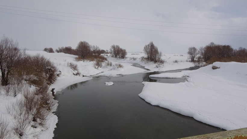 Kar altındaki menderesler görenleri mest ediyor - Resim: 4