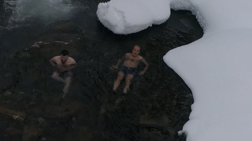 Kara aldırış etmeden Fırtına Deresi'nin buz gibi suyunda yüzdüler - Resim: 2