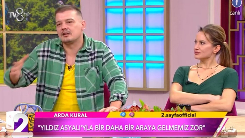TV8 2. Sayfa canlıda Arda Kural ve Yıldız Asyalı bombası babalık itirafı olay Arda Kural'ın eski eşi kim - Resim: 3