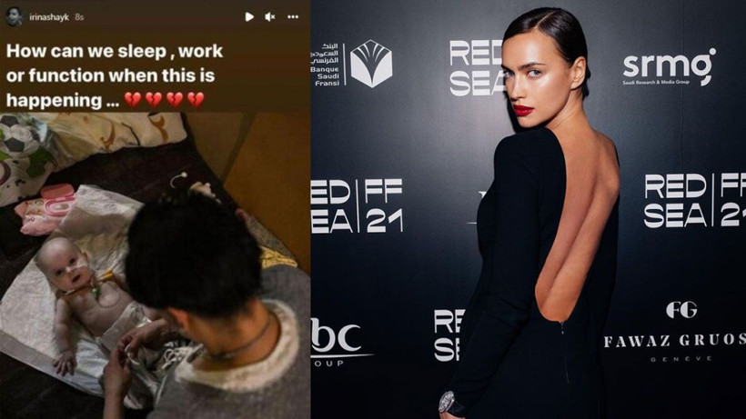 Putin'e bir darbe de Rus model Irına Shayk'tan... Ukrayna'ya yardım topluyor - Resim: 2