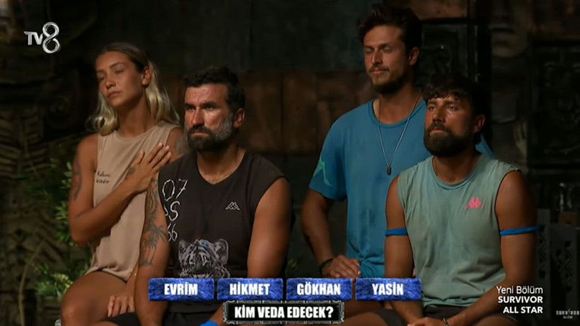 Survivor All Star 2022'de Yasin Obuz elendi Hikmet Tuğsuz güldü Nisa Bölükbaşı ağladı - Resim: 2