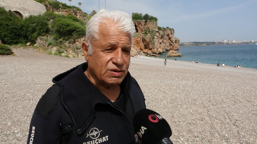 Antalya'nın dünyaca ünlü sahilinde deniz kestaneleri koloni olarak görüntülendi - Resim: 2