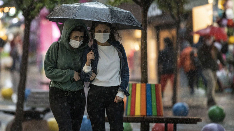 Hemen tedbir alın İstanbul'u vuracak Meteoroloji yağmur alarmı: Balıkesir, Kocaeli, Bursa... - Resim: 4