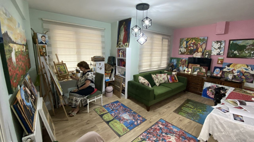 64 yaşında yeteneğini fark etti sanata sarıldı! - Resim: 4