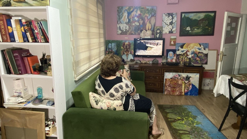 64 yaşında yeteneğini fark etti sanata sarıldı! - Resim: 1