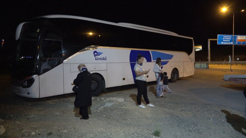 Kırıkkale'de korku dolu yolculuk! Ünlü otobüs firması arızalı otobüsle yola çıktı polis yakaladı - Resim: 4