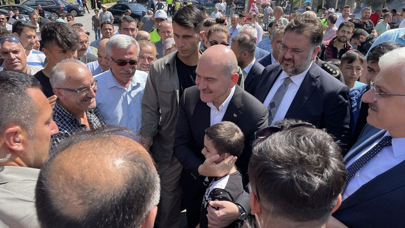 Bakan Soylu er meydanında! “Hak tarafının başpehlivanı Recep Tayyip Erdoğan'dır” - Resim: 1