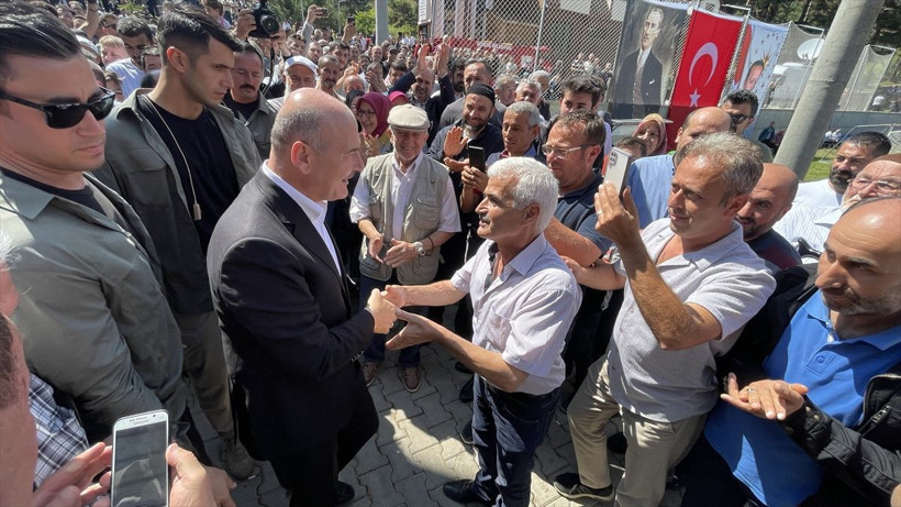 Bakan Soylu er meydanında! “Hak tarafının başpehlivanı Recep Tayyip Erdoğan'dır” - Resim: 2