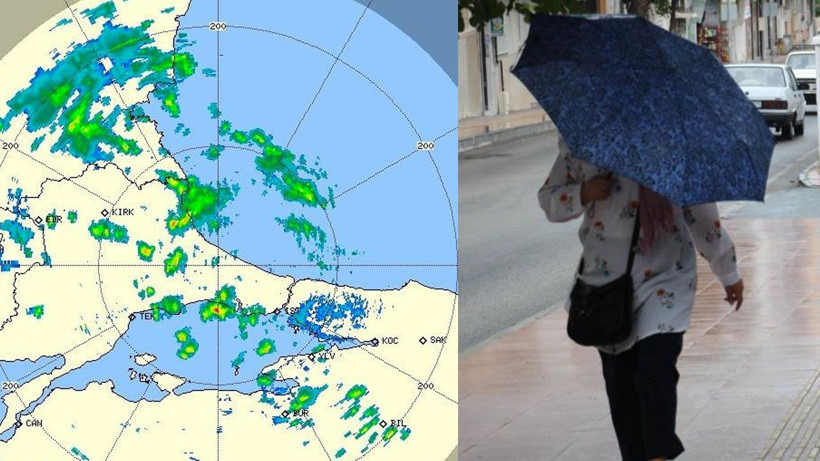 Arabaları saklayın dolu saat 22.00'de geliyo meteoroloji Ankara, Bursa, İstanbul, Balıkesir, Aydın - Resim: 2