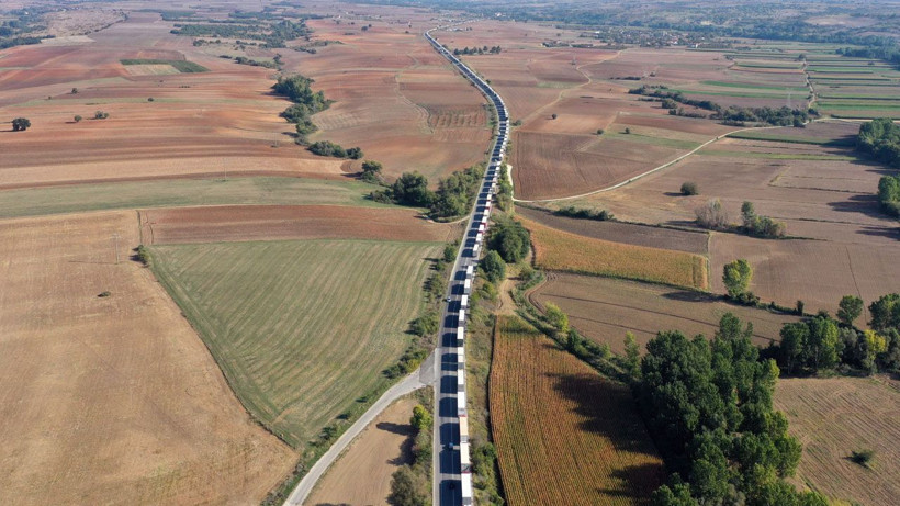 38 kilometrelik tır kuyruğu! Şoförler isyan etti: Bulgaristan'ın sıkıntısını biz çekiyoruz - Resim: 4