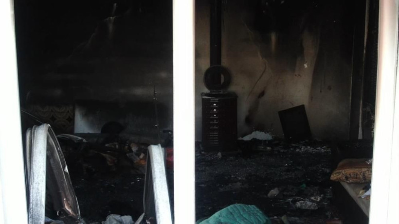 Bursa'da 9 kişiye mezar olan ev havadan görüntülendi! - Resim: 2