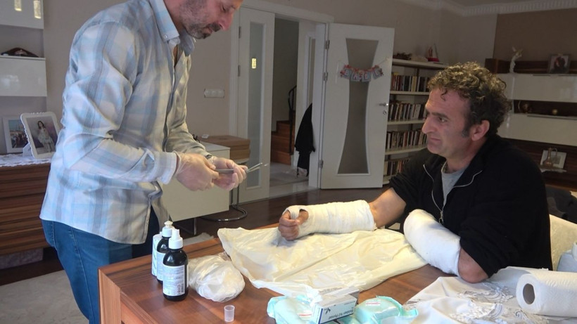 Bursa'da anlaşmazlık yaşadığı arkadaşına pusu kurup Pitbulla saldırdı 3 gün yoğun bakımda kaldı - Resim: 2