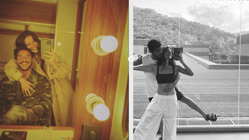 Pınar Deniz ve Kaan Yıldırım bombası patladı! Pınar Deniz'in çıplak müstehcen karesi bitirmiş - Resim: 2