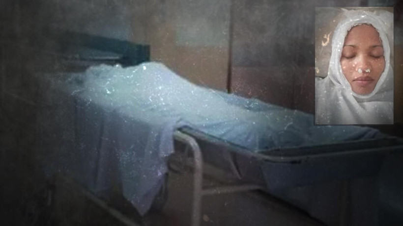 Dünya bunu konuşuyor: Kefene girip fotoğraf paylaştı! Borcu olan kadın herkesi şoke etti - Resim: 2