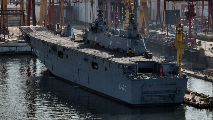 Türkiye'nin ilk uçak gemisi görüntülendi! Özellikleri hayran bıraktı: Güney Kore bizden çaldı - Resim: 1