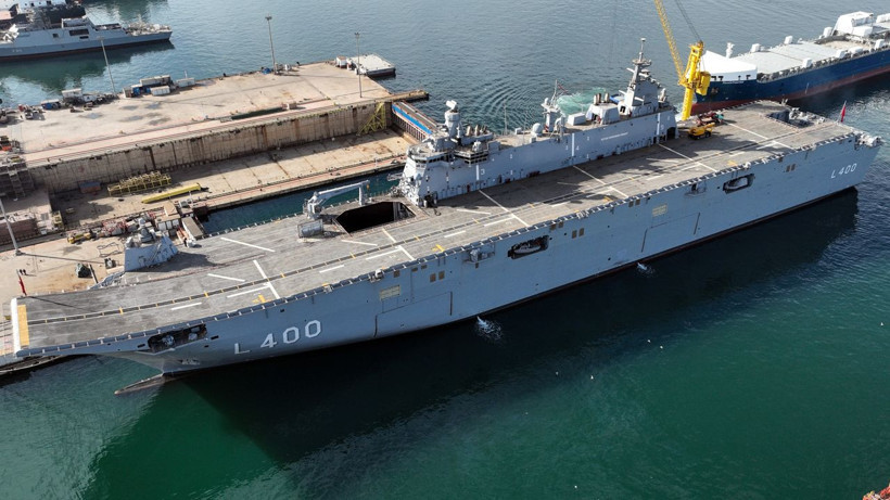 Türkiye'nin ilk uçak gemisi görüntülendi! Özellikleri hayran bıraktı: Güney Kore bizden çaldı - Resim: 2