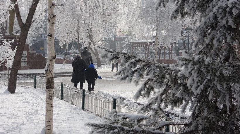 Sıcaklık -28 derece ölçüldü! İşte Türkiye'nin en soğuk yeri donduran görüntüler - Resim: 4