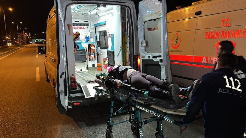 Sarhoş taksici makas attı, 2 araç köprüden uçtu! Genç kadın feci şekilde can verdi - Resim: 2