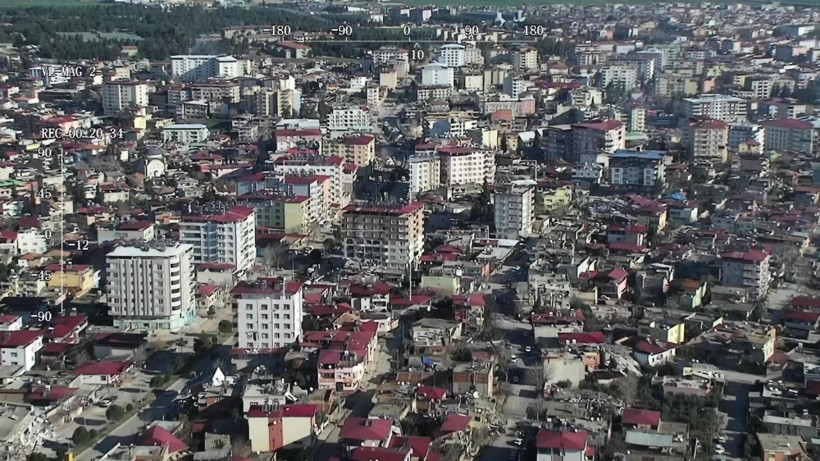 Depremdeki yıkım böyle görüntülendi! Bakanlıktan uydu ve İHA’larla hasar tespit çalışması - Resim: 4