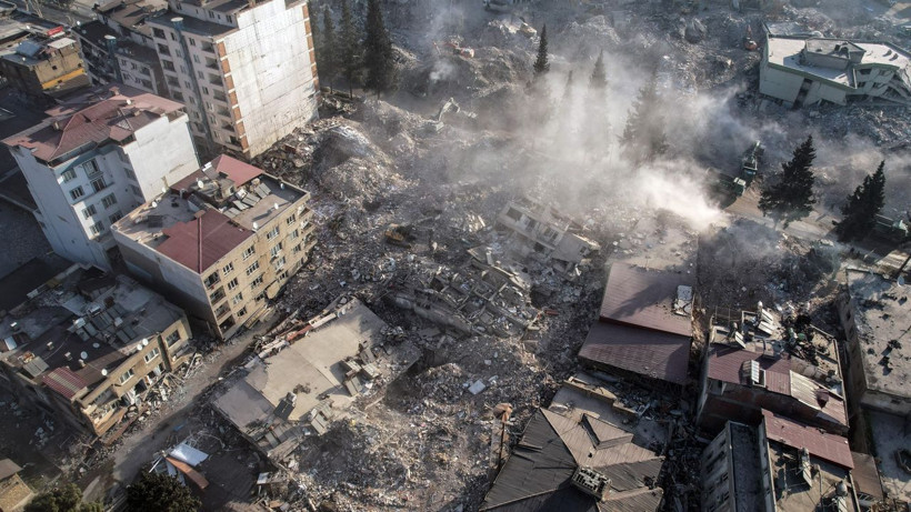 Depremin 10'uncu gününde Kahramanmaraş görüntülendi şehrin son haline bakın - Resim: 1