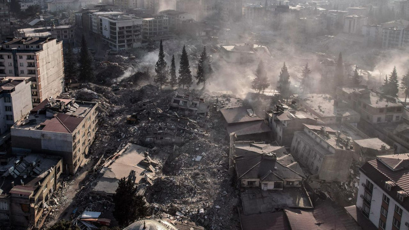 Depremin 10'uncu gününde Kahramanmaraş görüntülendi şehrin son haline bakın - Resim: 3