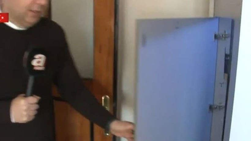 Görenler ilk başta TV ünitesi zannediyor, deprem korkusuyla evine bakın ne yaptı - Resim: 2