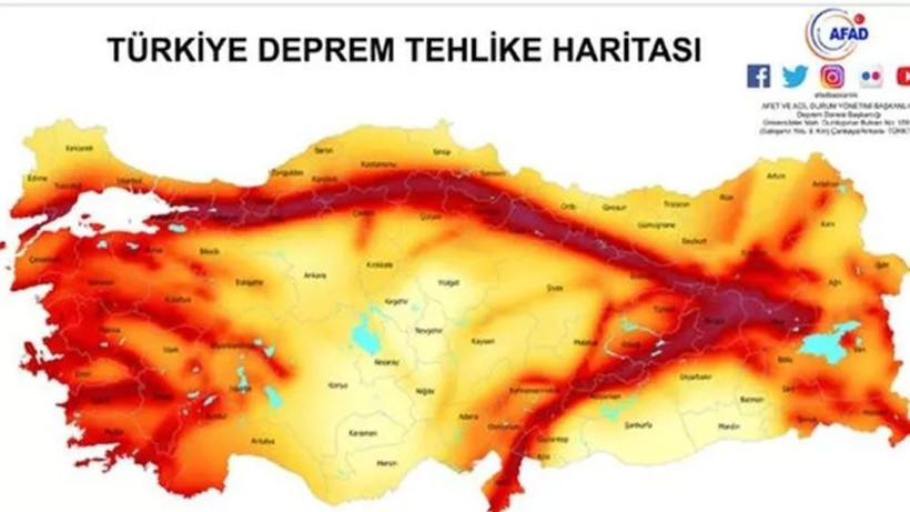 Deprem sonrası herkes bunu merak ediyor! Hangi ilde ne kadar diri fay var? İşte il il diri fay haritası... - Resim: 2
