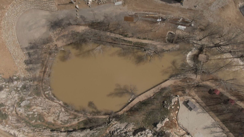 Doğa harikası Yeşilgöz'ün deprem sonrası rengi değişti! Bakın ne hale geldi - Resim: 2