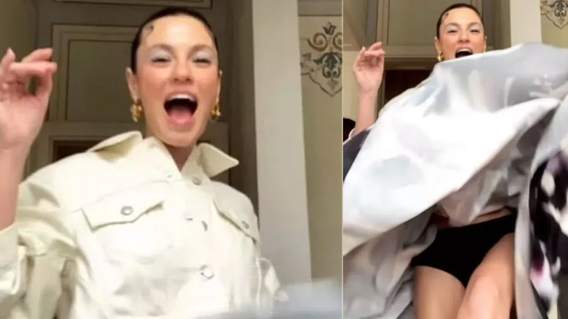 Dizi uğruna sınırları ortadan kaldırdı! Yüsra Geyik çırılçıplak soyundu - Resim: 2