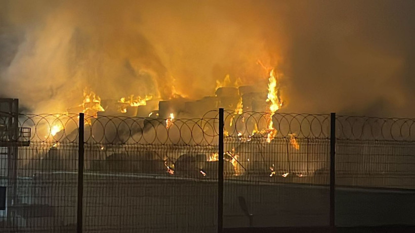Tekirdağ'da kağıt fabrikası alev alev yanıyor! - Resim: 4