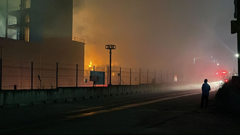Tekirdağ'da kağıt fabrikası alev alev yanıyor! - Resim: 3
