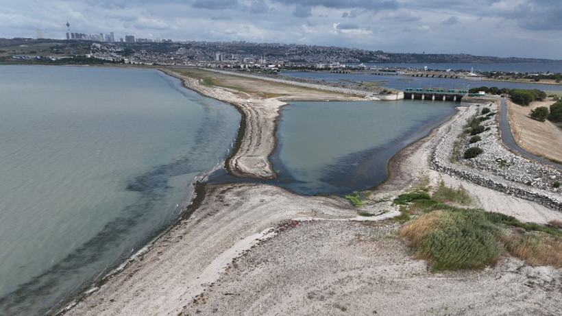 İstanbul'un su kaynaklarından! Sular çekildi görüntüler çok fena - Resim: 2