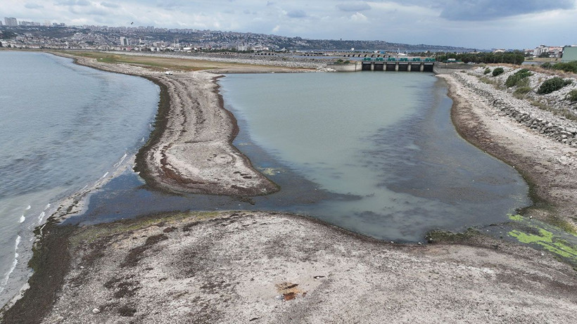 İstanbul kuraklıkla karşı karşıya! Büyükçekmece Gölü'nden gelen görüntüler herkesi korkuttu - Resim: 3