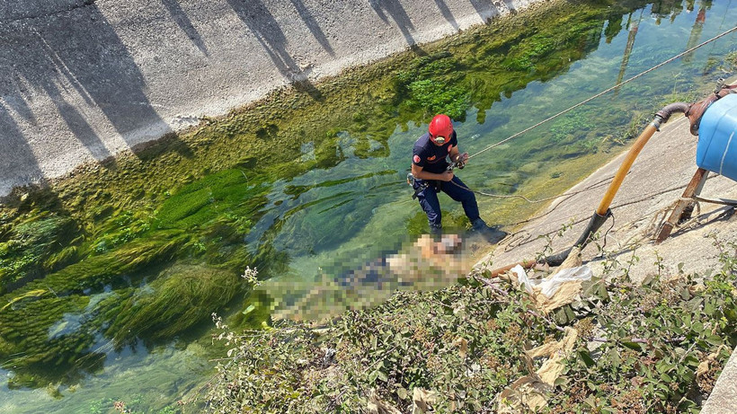 Antalya'da bahçe sulamak için kanala giren adam ağır yaralandı! - Resim: 4