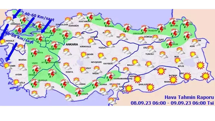 Meteoroloji saat verip uyardı İstanbul için sağanak alarmı! Hafta sonu hava nasıl olacak? - Resim: 4