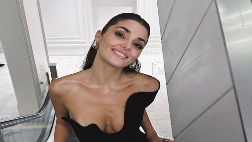 Ünlü oyuncu Hande Erçel eğitim aşkına düştü, setten o anları paylaştı! Ünlü oyuncu bakın hangi bölümde okuyor... - Resim: 1