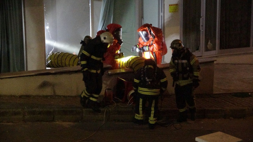 Kocaeli'de kimyasal madde patladı! Binalar boşaltıldı büyük panik yaşandı - Resim: 4