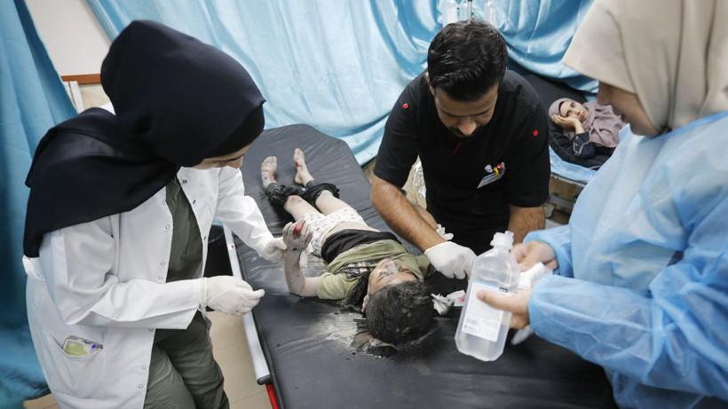 Kafası kopmuş çocukları anlatırken kelimeler boğazında düğümlendi! Gazze'den yürek yakan fotoğraflar... - Resim: 4