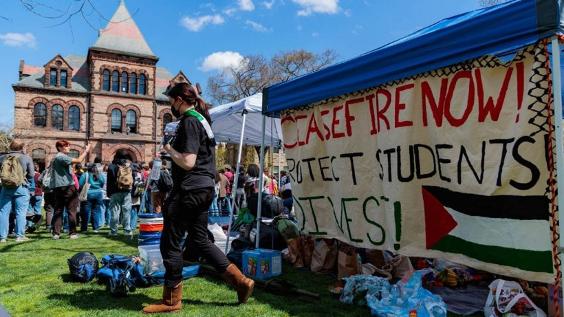 Gözaltılar gözlerini korkutmadı! Dünya Filistin'e destek için sokaklarda! - Resim: 1