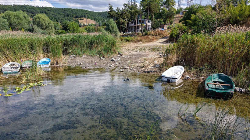 Kuraklık ve sıcaklık artışı nedenitle Sapanca Gölü'nde son 2 yılda 60 milyon metreküp su kaybı! - Resim: 3