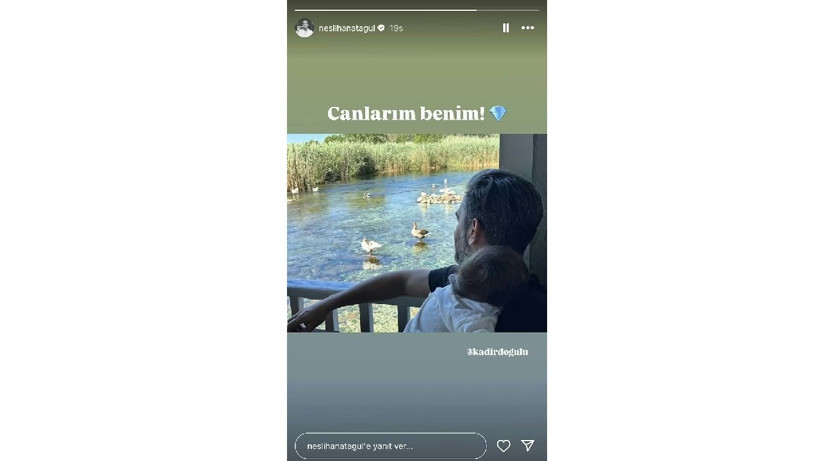 Neslihan Atagül ve Kadir Doğulu bebeklerinipaylaştı! O karelere yorum yağdı... - Resim: 3