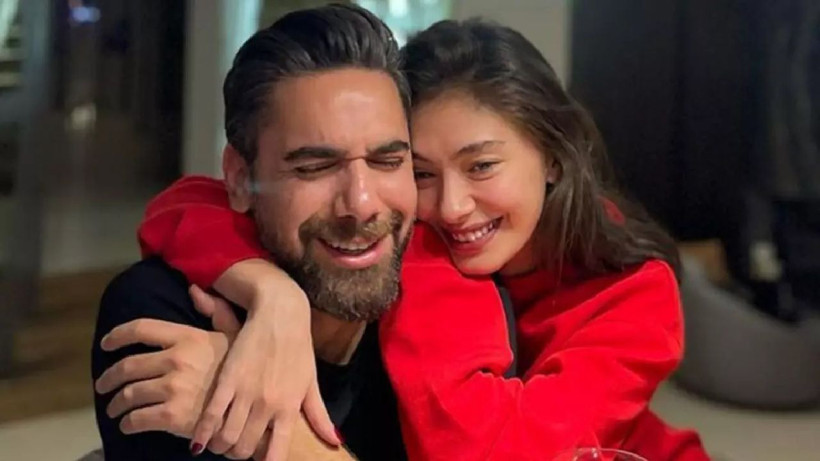 Neslihan Atagül ve Kadir Doğulu bebeklerinipaylaştı! O karelere yorum yağdı... - Resim: 1