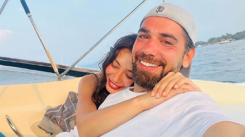 Neslihan Atagül ve Kadir Doğulu bebeklerinipaylaştı! O karelere yorum yağdı... - Resim: 2