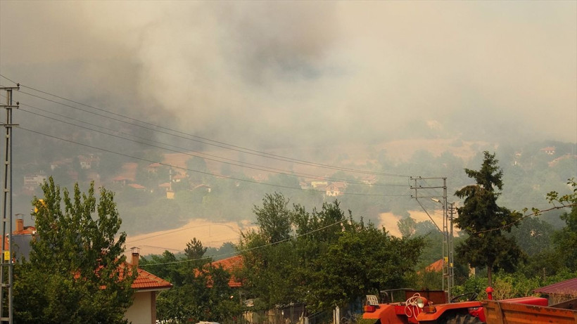 Karabük'teki orman yangınlarına 4. gününde müdahale sürüyor - Resim: 4