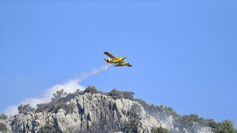 Alevlerle mücadele! Bakan İbrahim Yumaklı açıkladı, 6 ildeki 7 yangın kontrol altında - Resim: 1