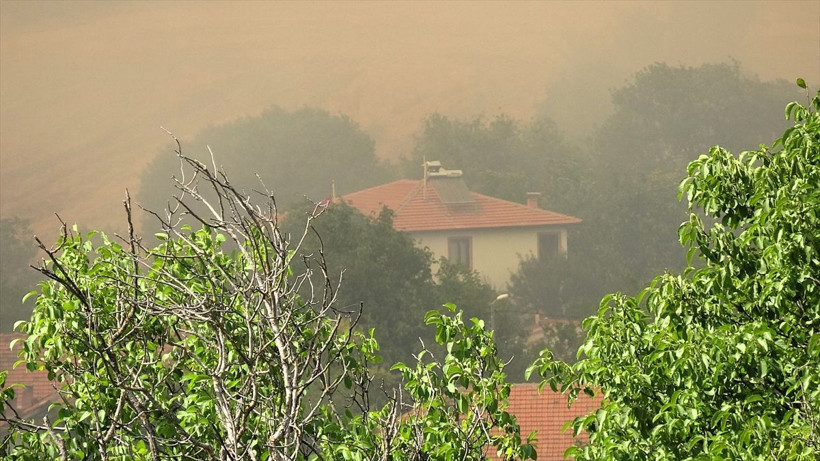 Biri yangın bölgesindeki ekiplere karpuz taşıdı diğeri alevlerin önünde şarkı söyledi - Resim: 3