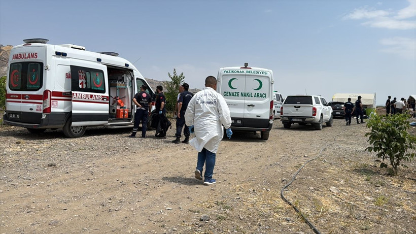 Elazığ'da şüpheli ölüm sulama havuzunda 2 ceset bulundu - Resim: 1