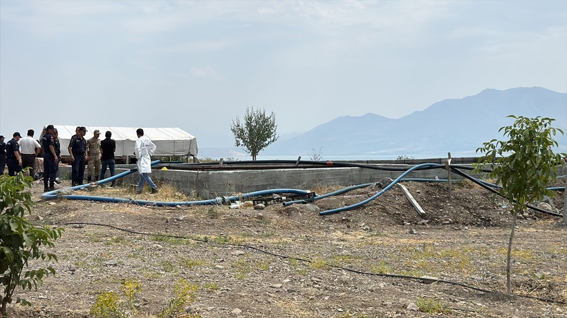 Elazığ'da şüpheli ölüm sulama havuzunda 2 ceset bulundu - Resim: 2